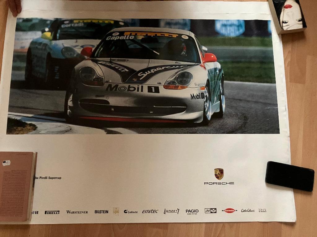 Affiche Porsche, Enlèvement ou Envoi, Utilisé