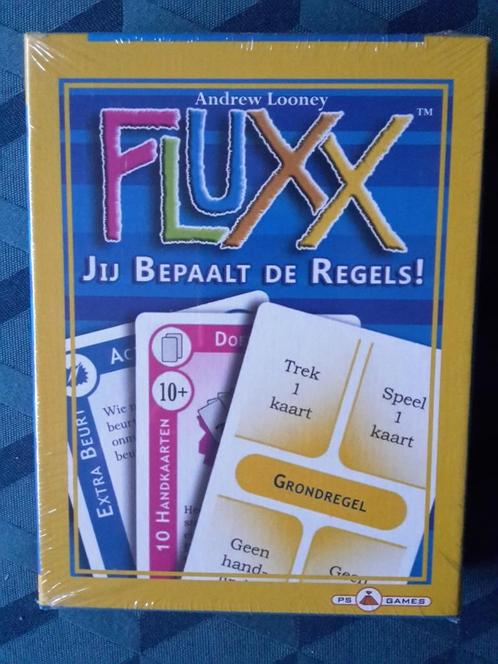 Nieuw spel Fluxx, 2-6 spelers, PS Games, + 1 gratis promo, Hobby en Vrije tijd, Gezelschapsspellen | Kaartspellen, Nieuw, Ophalen of Verzenden