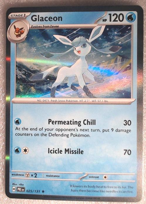 # 61 - Prismatic Evolutions, losse kaarten- deel 1, Hobby en Vrije tijd, Verzamelkaartspellen | Pokémon, Nieuw, Meerdere kaarten