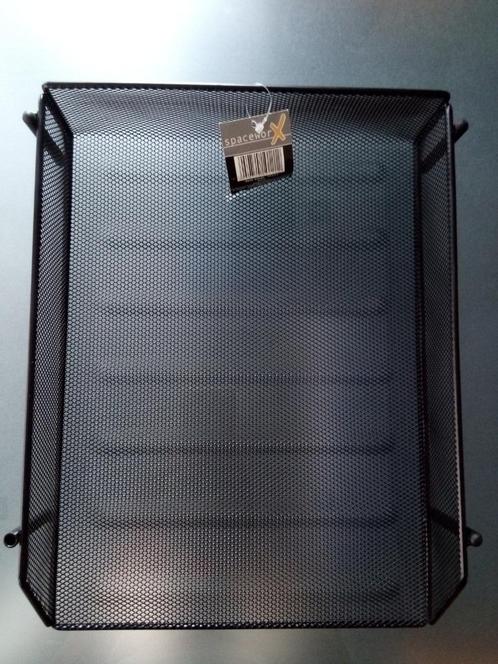Spaceworx Letter tray,modern zwart brievenbakje/klasseerbak, Diversen, Bureau-accessoires, Nieuw, Ophalen of Verzenden