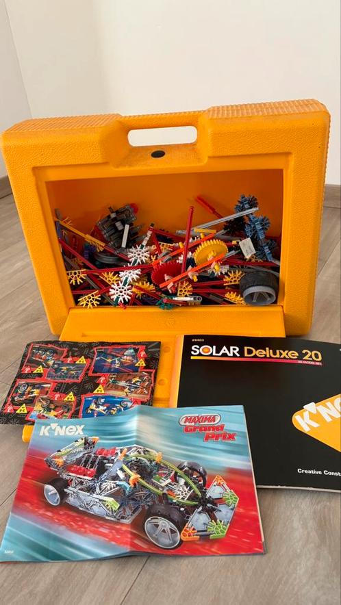 Grote K’NEX bouwset met koffer, extra bak en handleidingen, Kinderen en Baby's, Speelgoed | Bouwstenen, Ophalen
