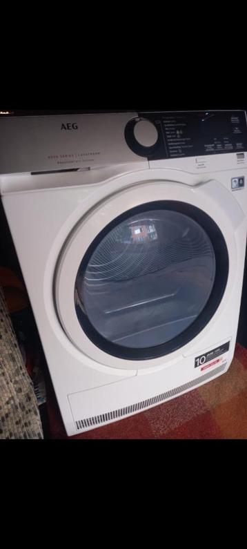 Sèche linge AEG pompe à chaleur. Série 8000, Electroménager, Enlèvement, Comme neuf, Chargeur frontal