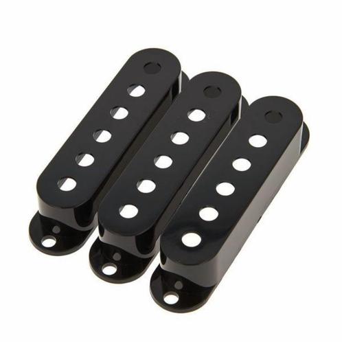 3 Caches Micros Noirs pour Stratocaster NEUF dans le foil !, Musique & Instruments, Instruments | Pièces, Neuf, Guitare électrique