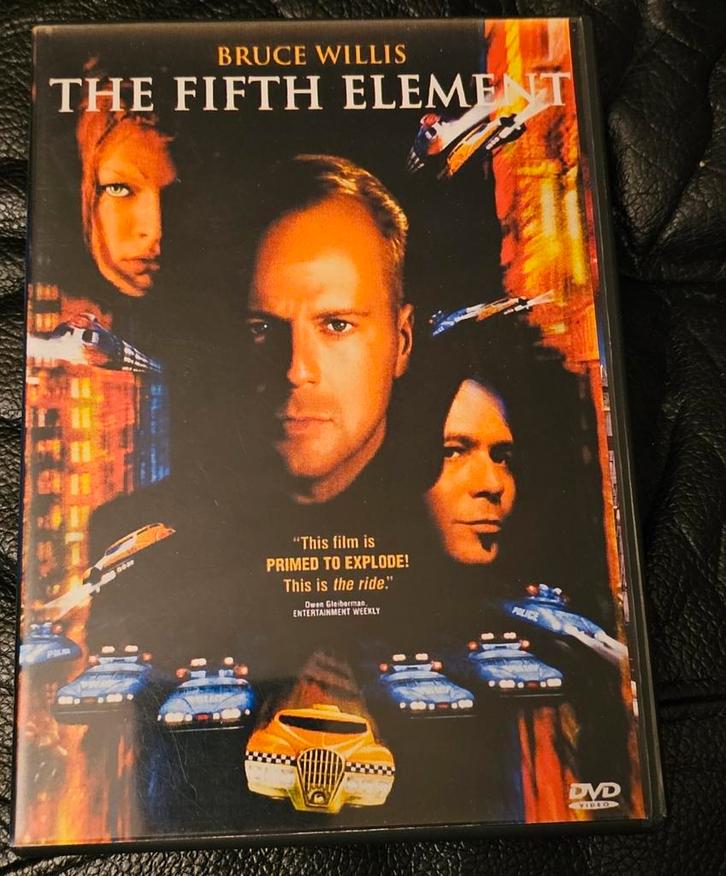 Dvd the fifth element willis jovovich oldman columbia, Cd's en Dvd's, Dvd's | Actie, Zo goed als nieuw, Actie, Vanaf 12 jaar, Ophalen of Verzenden