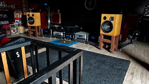Luidsprekers in Harbeth-stijl van hoog niveau., Audio, Tv en Foto, Luidsprekerboxen, Gebruikt, Ophalen