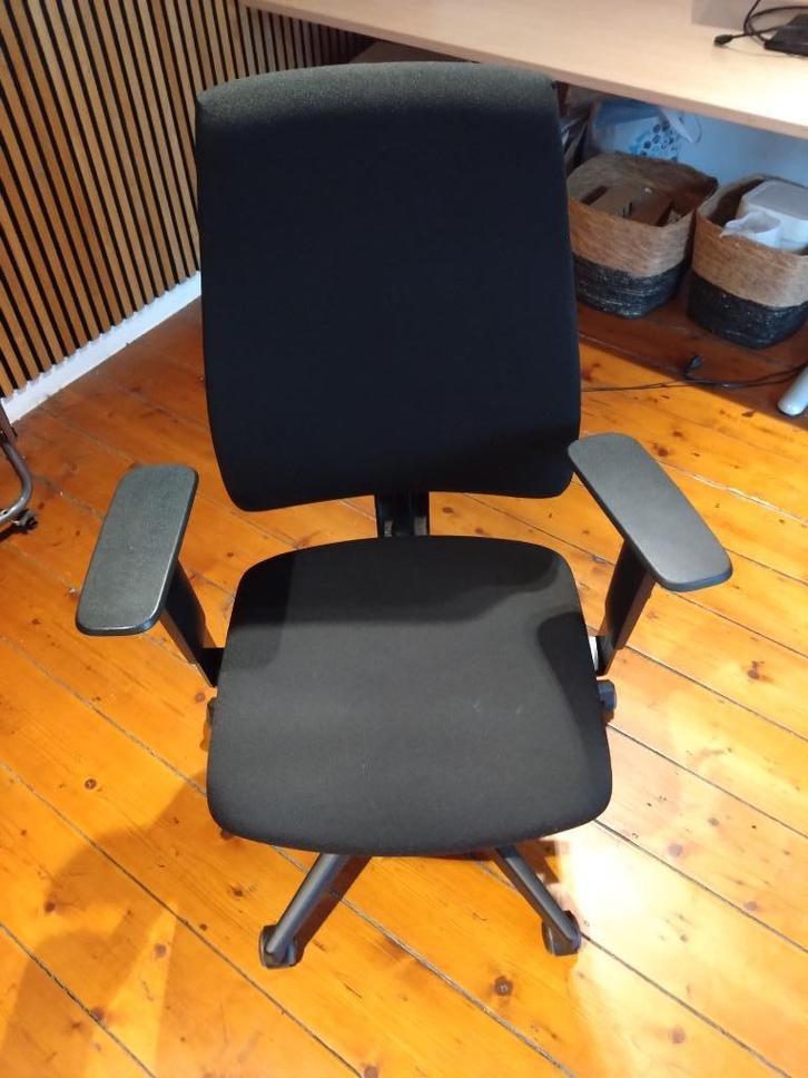 Bureaustoel Interstuhl Se7en Ergo 3468 16g2, Huis en Inrichting, Bureaustoelen, Gebruikt, Bureaustoel, Zwart, Ergonomisch, Ophalen