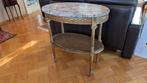 Louis XVI bijzettafeltje met marmeren blad, Enlèvement