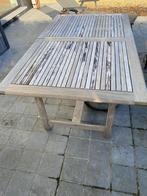 Tuintafel, Tuin en Terras, Tuintafels, Ophalen, Gebruikt, Rechthoekig, Hout