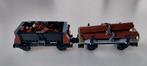 Lego trein: kiepwagon houtblokken + wagon boomstammen(Nieuw), Enlèvement ou Envoi, Neuf, Ensemble complet, Lego