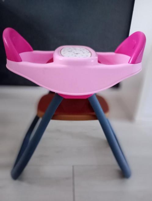 Eettafel voor 2 babypoppen Smoby, Kinderen en Baby's, Speelgoed | Poppen, Gebruikt, Babypop, Ophalen