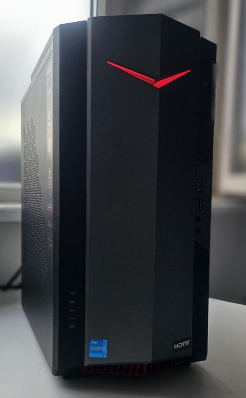 Snelle Acer Nitro Game PC  RTX 2060  16GB, Computers en Software, Desktop Pc's, Zo goed als nieuw, 3 tot 4 Ghz, HDD, SSD, 16 GB