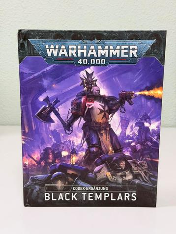 Warhammer 40K Codex Black Templars 40000 boek NIEUW Hardback beschikbaar voor biedingen