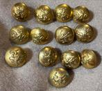 12. LOT 13 anciens BOUTONS MILITAIRES D=1,7 cm, Enlèvement ou Envoi