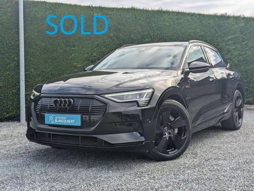 Audi Q8 e-tron !Verkocht! Sportback - black style - leder -, Auto's, Audi, Bedrijf, Te koop, Q8 e-tron, 4x4, Achteruitrijcamera
