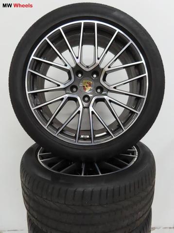 Porsche 21 inch Origineel velgen Cayenne SUV met zomerbanden beschikbaar voor biedingen