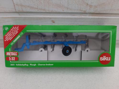 SIKU Farmer Charrue Brabant. Modèle 2051. Comme neuve, Hobby en Vrije tijd, Modelbouw | Auto's en Voertuigen, Zo goed als nieuw