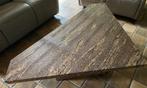 Vintage graniet salontafel, Overige vormen, 50 tot 100 cm, Minder dan 50 cm, Overige materialen