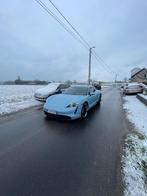 Porsche Taycan 4S 2020, Auto's, Automaat, 0 cilinders, Blauw, Leder