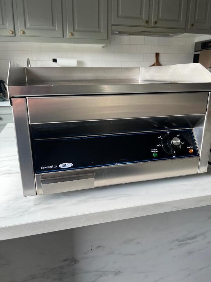 PROFESSIONELE BAKPLAAT/TEPPANYAKI, Zakelijke goederen, Horeca | Keukenapparatuur, Fornuis, Frituur en Grillen, Gebruikt, Ophalen