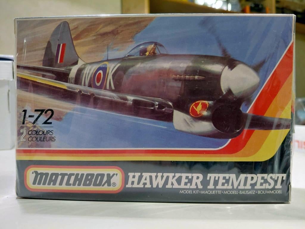 Maquette d'avion - 1:72 - MATCHBOX Hawker Tempest [RARE], Hobby & Loisirs créatifs, Modélisme | Avions & Hélicoptères, Neuf, Avion
