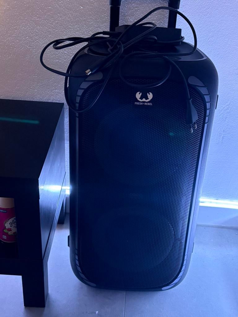 Fresh en rebel partybox, TV, Hi-fi & Vidéo, Enceintes, Enlèvement ou Envoi, Neuf, 120 watts ou plus, Autres marques