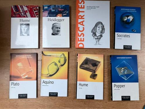 Boeken over filosofen - verschillende reeksen, Boeken, Filosofie, Zo goed als nieuw, Ophalen of Verzenden
