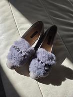 Mocassins gris avec fausse fourrure/fourrure taille 41, Neuf, Gris, Enlèvement ou Envoi, Lucky Shoes