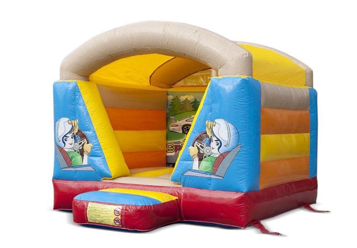 Te koop Springkussen Mini overdekt Auto, Hobby en Vrije tijd, Feestartikelen | Verhuur, Nieuw, Ophalen