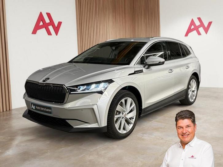 Skoda Enyaq IV 60 ** Zetelverwarm. | ACC | Navi/Carplay, Auto's, Skoda, Bedrijf, Enyaq, ABS, Adaptive Cruise Control, Airbags