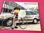 Wielerfoto 1988 team sigma diamant etienne de wilde, Ophalen of Verzenden