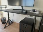 IKEA IDÅSEN zit-sta bureau — Uitstekende staat, Ophalen, Elektrisch, Zo goed als nieuw, Stabureau