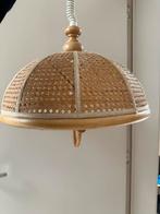 Vintage Bamboo/Bohemian Hanglamp, Huis en Inrichting, Lampen | Hanglampen, Gebruikt, Ophalen