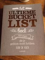 Elise De Rijck - Het ultieme Bucketlist Boek, Ophalen of Verzenden, Zo goed als nieuw, Elise De Rijck