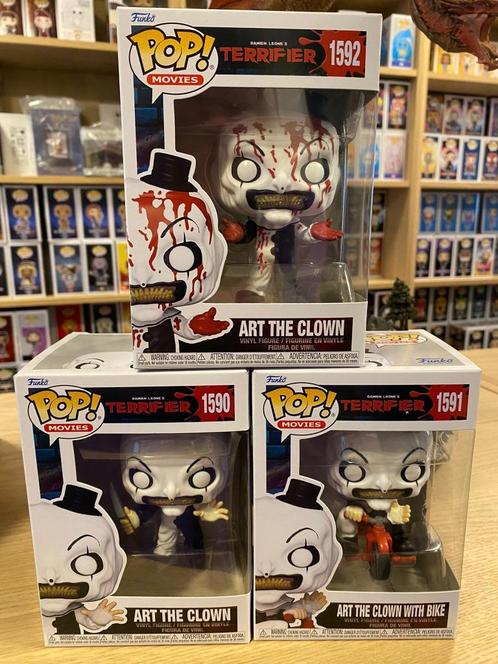 Funko Pop ! Terrifier Art the Clown, Collections, Jouets miniatures, Neuf, Enlèvement ou Envoi