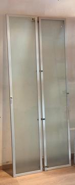 portes en verre IKEA, Maison & Meubles, Armoires | Penderies & Garde-robes, Enlèvement, Utilisé, Verre