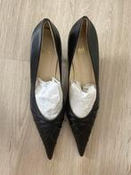 Zwarte leren pumps — Gemaakt in Italië, Pumps, Melia, Zwart, Nieuw