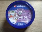 Verbatim DVD+R DL bedrukbaar, Ophalen, Op spindel, Nieuw, Dvd