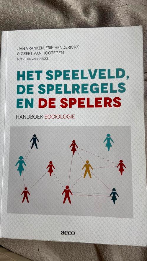 Het speelveld, de spelregels en de spelers, Boeken, Studieboeken en Cursussen, Gelezen, Ophalen of Verzenden