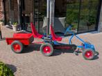 Berg gokart met extra zitje en remorque, Kinderen en Baby's, Speelgoed | Buiten | Skelters, Ophalen, Zo goed als nieuw, Berg, Met kar of aanhanger