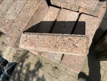 Betonklinkers roodbruin 20x5 11m2 beschikbaar voor biedingen