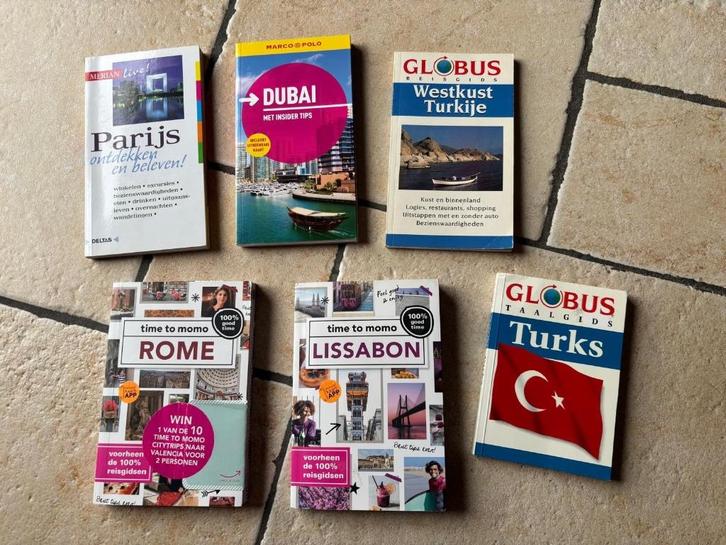 Reisgidsen Rome, Lissabon, Dubai, Parijs, W Turkije, Boeken, Reisgidsen, Zo goed als nieuw, Ophalen of Verzenden