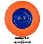 kruiwagenwiel antilek (as 16mm), Envoi