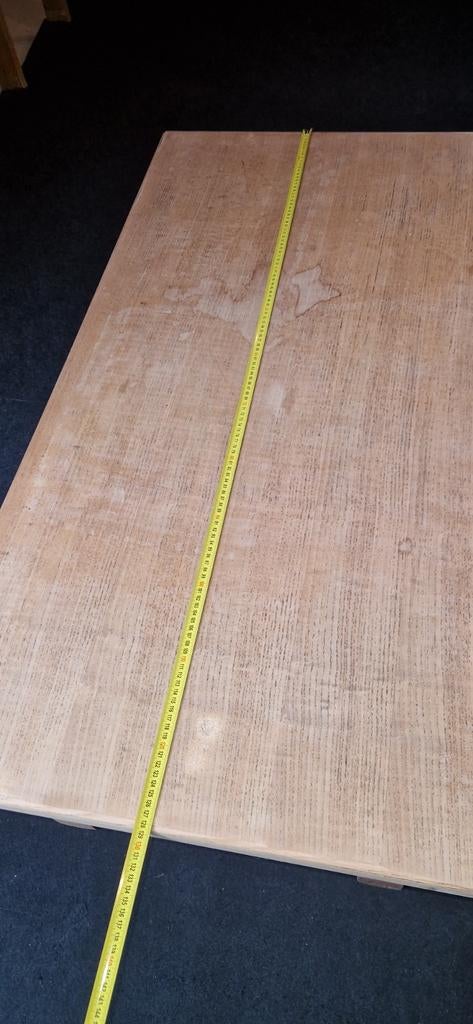 Massief eiken salontafel L128xB65xH4cm, Ophalen