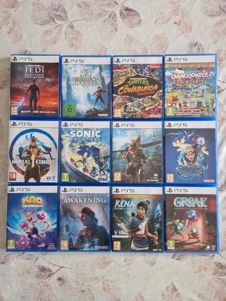 Verschillende Ps5 games te koop., Consoles de jeu & Jeux vidéo, Jeux | Sony PlayStation 5, Enlèvement