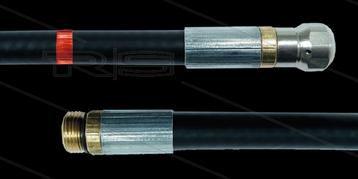 Zwarte Rioolslang 10m met Nozzle NW5 200 Bar beschikbaar voor biedingen