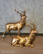 Gouden herten uit polyester, Ophalen