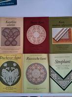 6 boeken over kantklossen, met patronen., Hobby en Vrije tijd, Ophalen of Verzenden, Zo goed als nieuw, Patronen