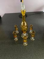 Carafe et 6 verres Italie, Collections, Comme neuf