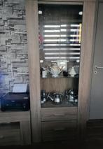 Vitrinekast salon, Ophalen, Glas, 50 tot 100 cm, Zo goed als nieuw