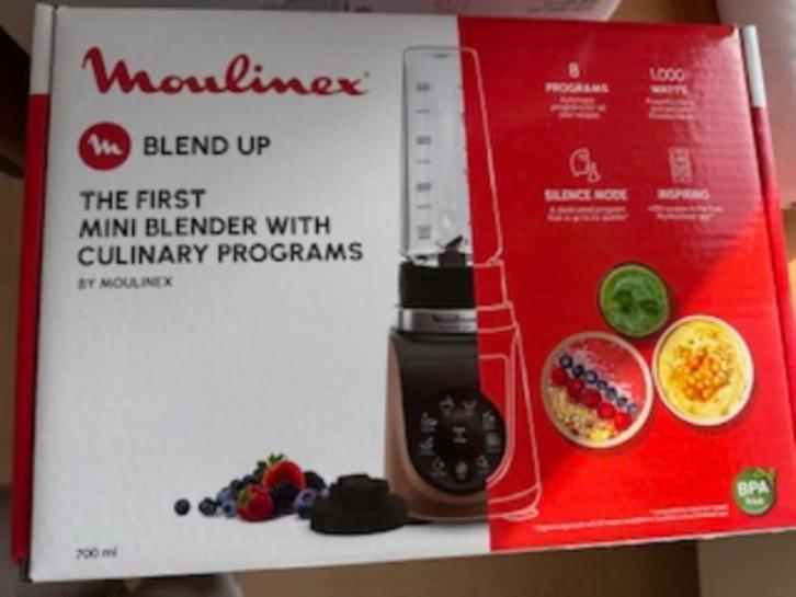 Moulinex Blend up nieuw in de doos, Elektronische apparatuur, Keukenmixers, Nieuw, Minder dan 1 liter, 3 snelheden of meer, Ophalen